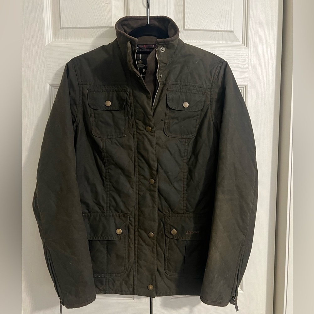 Women’s Barbour Waxed Utility Jacket